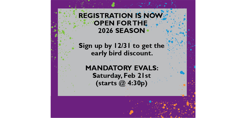 2026 Registration Open